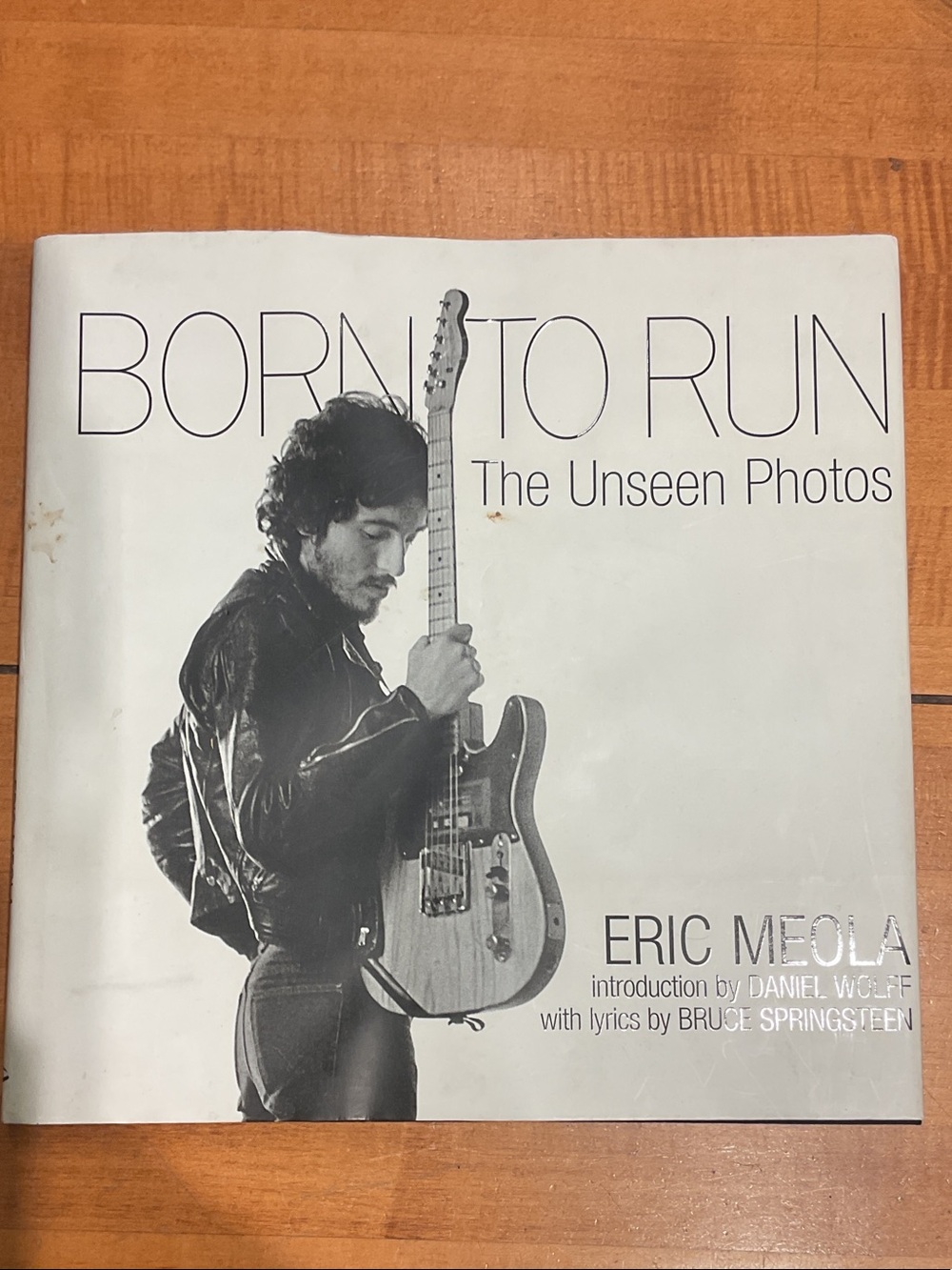 Born to Run: The Unseen Photos — White Photo Book